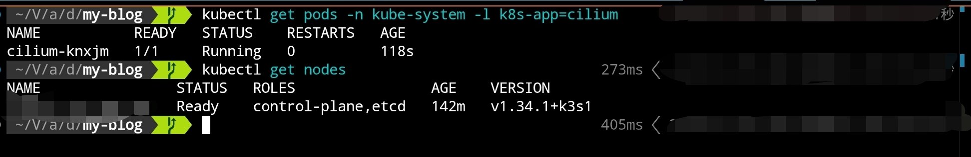 kubectl 控制平面节点已就绪截图